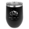 Design Your Own Stemless Stainless Steel Wine Tumbler - Black - Double-Sided