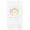 Design Your Own Guest Napkins - Foil Stamped