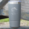 Design Your Own 20 oz Stainless Steel Tumbler - Grey - Single-Sided