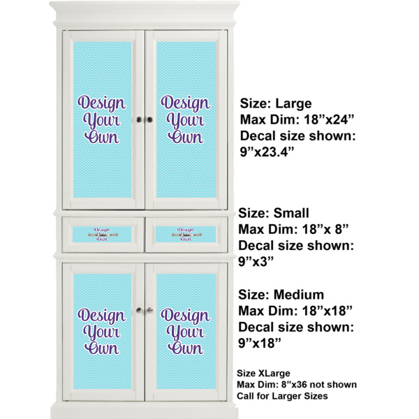 Custom Design - Full Cabinet (Show Sizes)