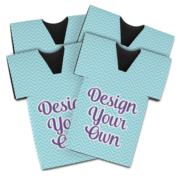 Custom Design - Jersey Bottle Cooler - Set of 4 - MAIN (flat)