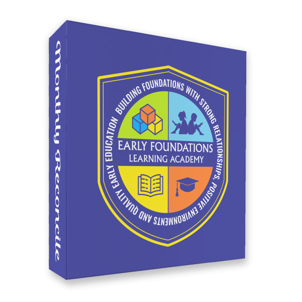 Custom Design - 3 Ring Binders - Full Wrap - 2" - Front