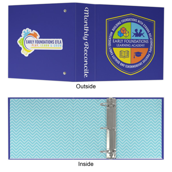 Custom Design - 3 Ring Binders - Full Wrap - 3" - Approval