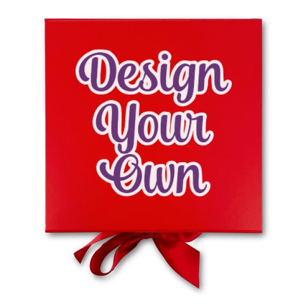 Custom Design - Gift Boxes with Magnetic Lid - Red - Approval