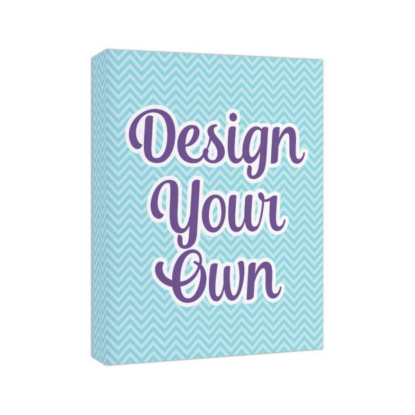 Custom Design - 8x10 - Canvas Print - Angled View