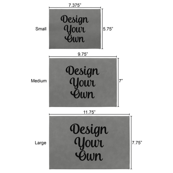 Custom Design - Engraved Gift Boxes - All 3 Sizes