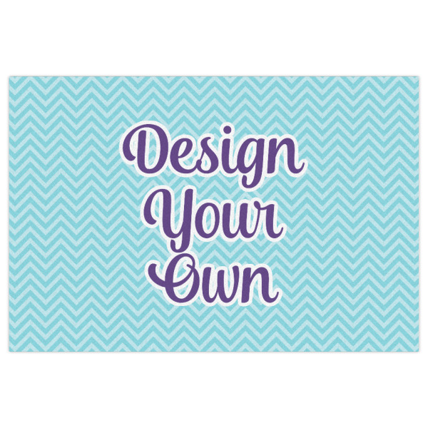 Custom Design - Indoor / Outdoor Rug - 2'x3' - Front Flat
