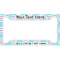 Design Your Own License Plate Frame