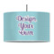 Design Your Own 12" Drum Pendant Lamp - Fabric