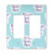 Design Your Own Rocker Style Light Switch Cover - Two Switch