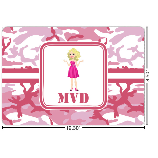 Custom Pink Camo Laptop Skin - Custom Sized (Personalized)
