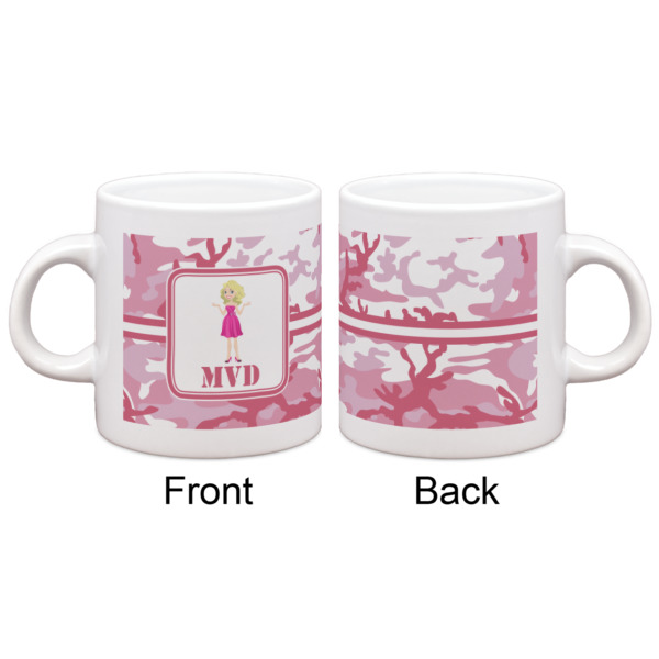 Custom Design - Single Shot Espresso Cup - Single - Front & Back