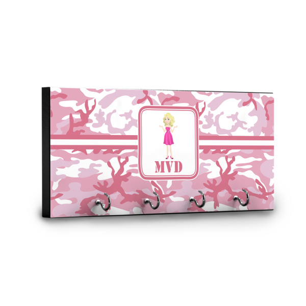 Custom Design - Key Hanger - Front View with Hooks