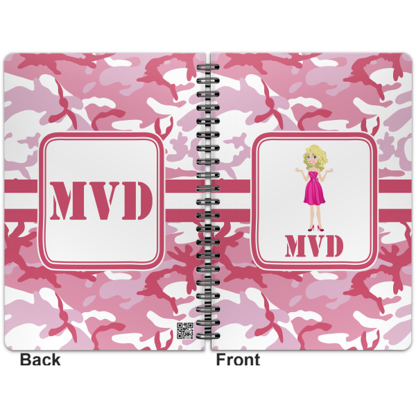 Custom Design - Spiral Journal 7 x 10 - Apvl