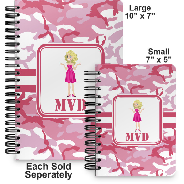 Custom Design - Spiral Journal - Comparison