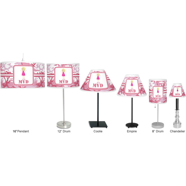 Custom Design - Lamp Full View Size Comparison