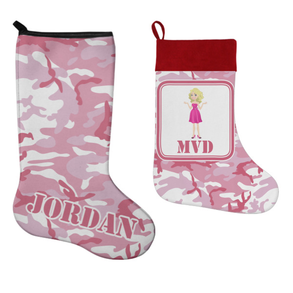 Custom Design - Stockings - Side by Side compare