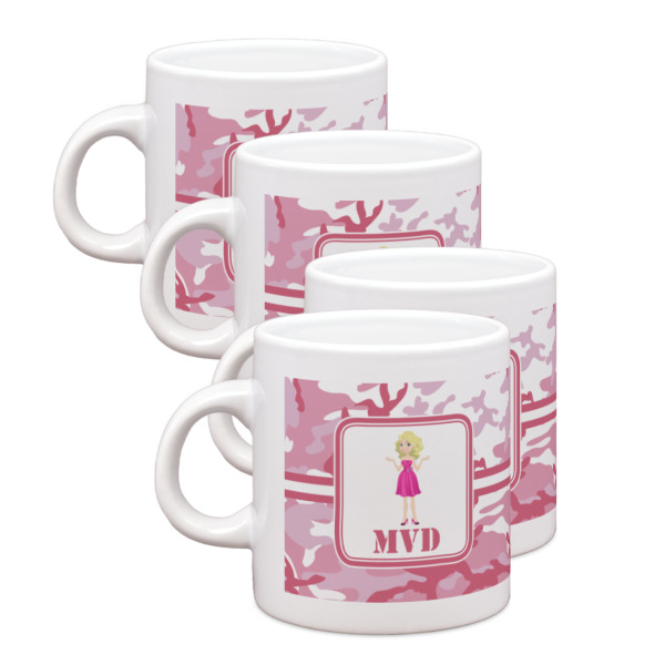 Custom Design Your Own Single Shot Espresso Cups - Set of 4