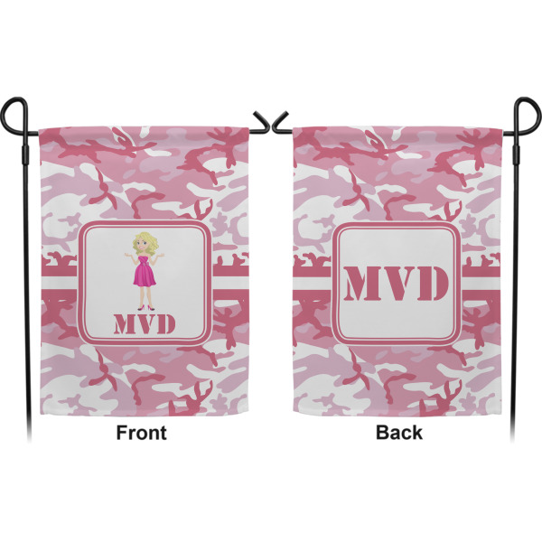 Custom Design - Garden Flag - Double Sided Front and Back