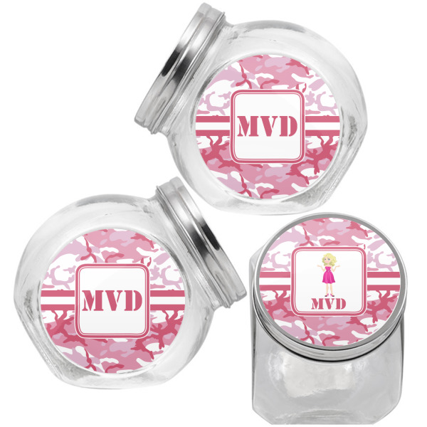 Custom Design - Puppy Treat Jar - Top Left Right