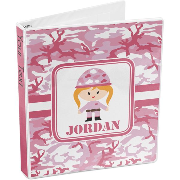 Custom Design - 3-Ring Binder - 1" - Angled