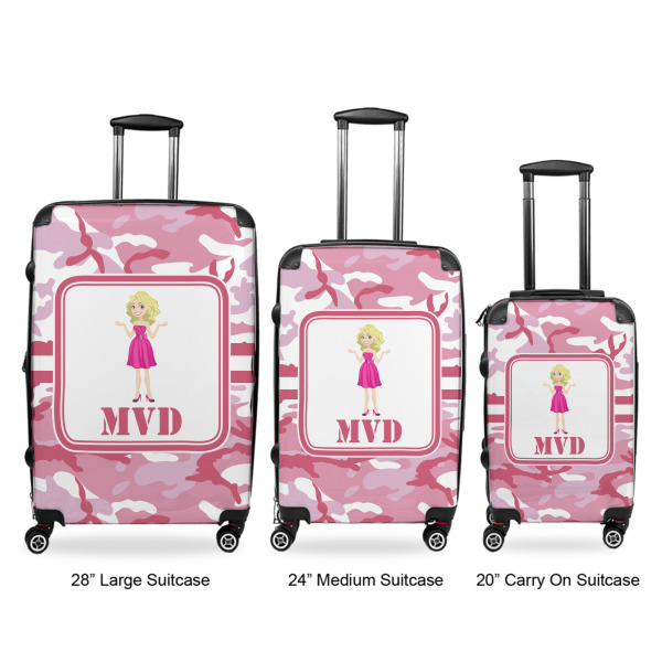 Custom Design - Luggage Bags all sizes - With Handle