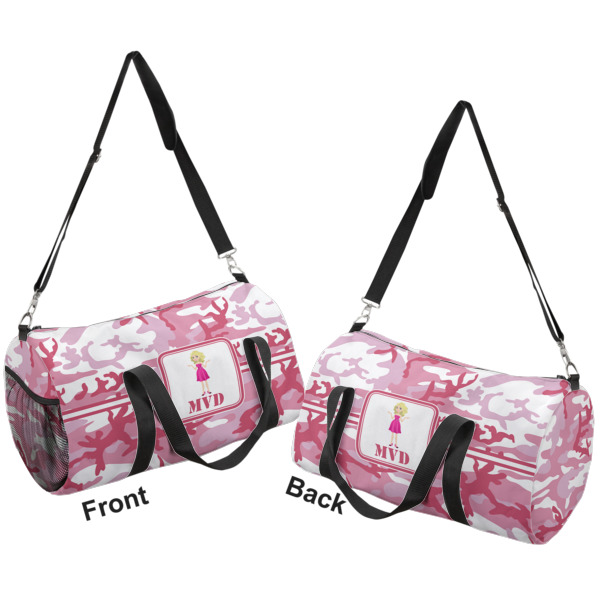 Custom Design - Duffle bag small front and back sides