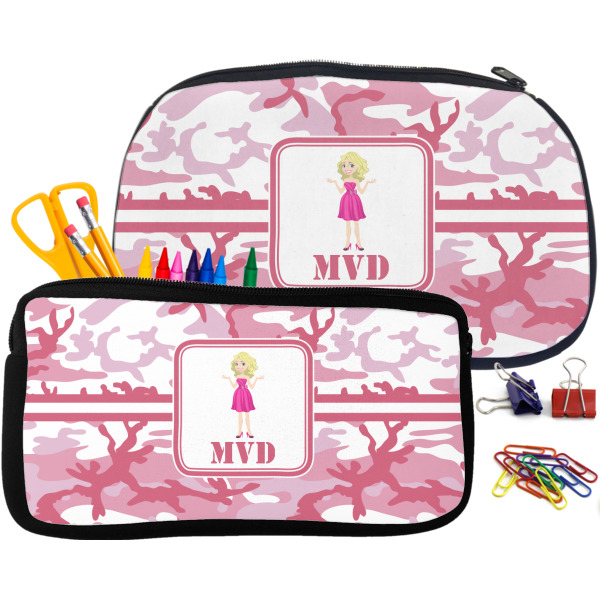 Custom Design - Pencil / School Supplies Bags Small and Medium