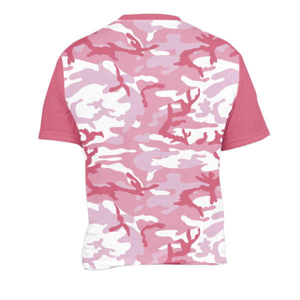 Custom Design - Men's Crew Neck T Shirt Medium - Back