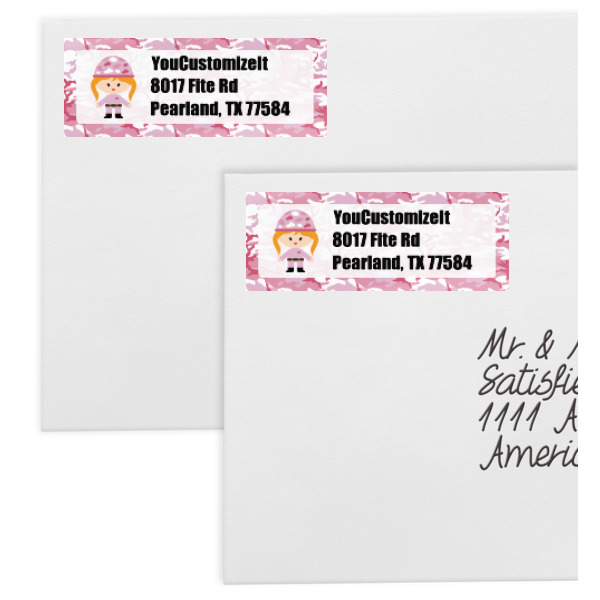 Custom Design - Mailing Labels - Double Stack Close Up