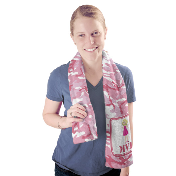 Custom Design - Sport Towel - Exercise use - Model