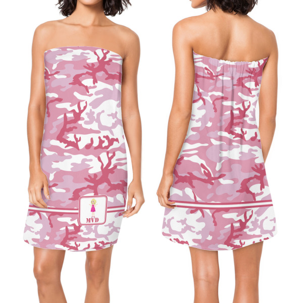 Custom Design - Custom Bath Wrap - Front & Back View