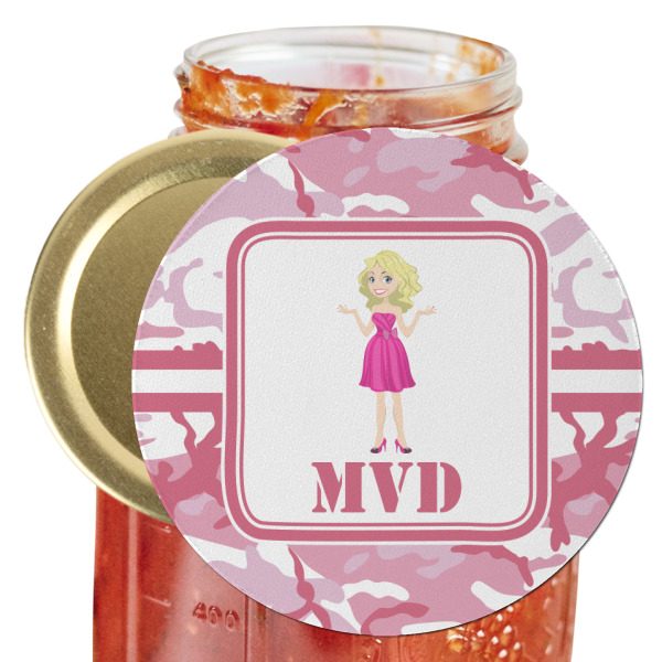 Custom Pink Camo Jar Opener (Personalized)