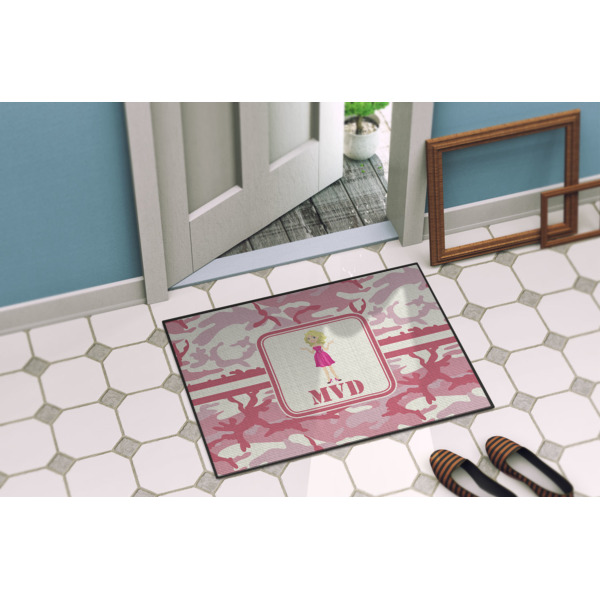 Custom Design - Door Mat - 24"x18" - Lifestyle - Porch