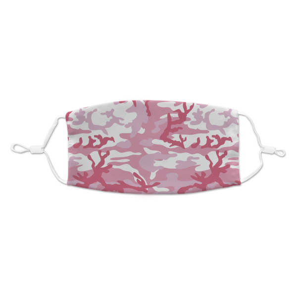 Custom Pink Camo Kid's Cloth Face Mask