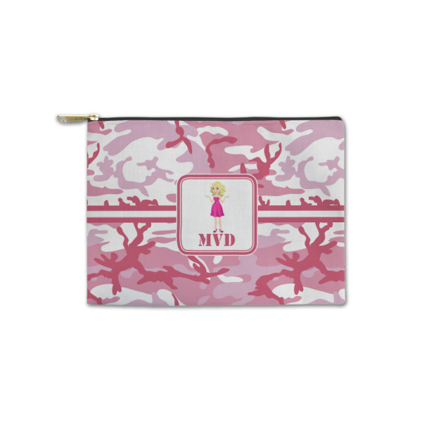 Custom Design Your Own Zipper Pouch - Small - 8.5" x 6"