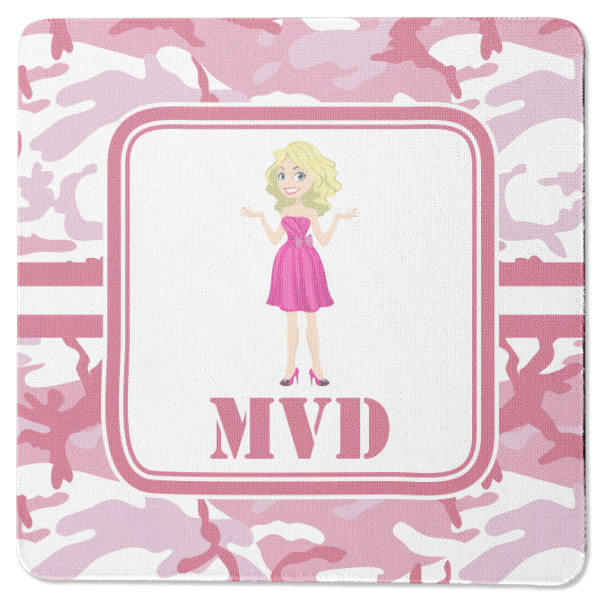 Custom Design - Square Coaster Rubber Back - Single