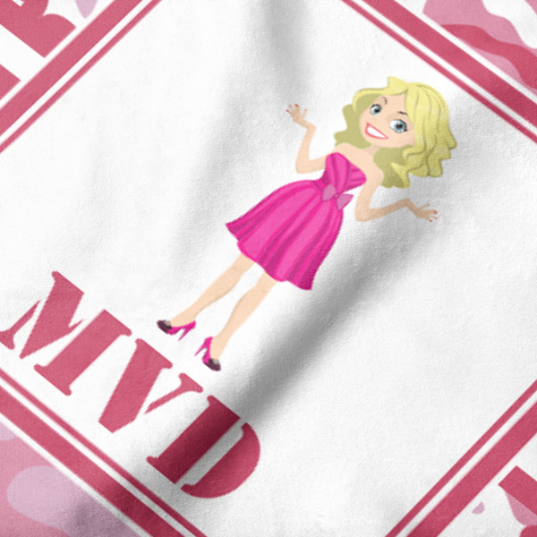 Custom Design - Hooded Baby Towel- Detail Close Up