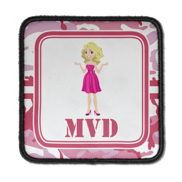 Custom Design - Iron On Patch -  Square - Front