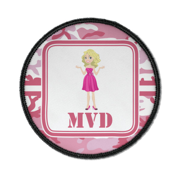 Custom Design - Iron On Patch - Round - Front