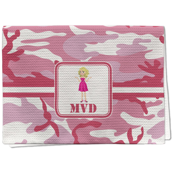 Custom Design Your Own Kitchen Towel - Waffle Weave