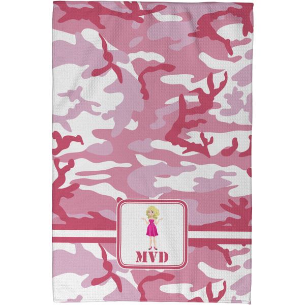 Custom Design - Waffle Weave Towel - Full Color Print - Approval Image