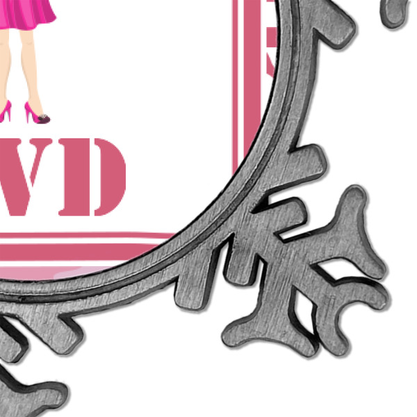 Custom Design - Vintage Snowflake - Detail