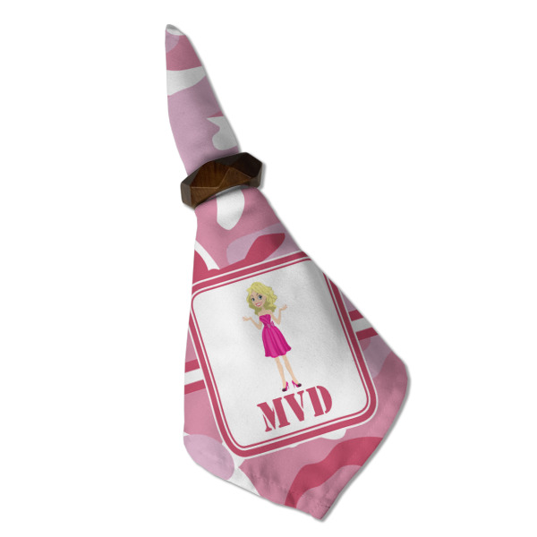 Custom Design - Cloth Napkins - Personalized Dinner (Folded in Ring) (MAIN)