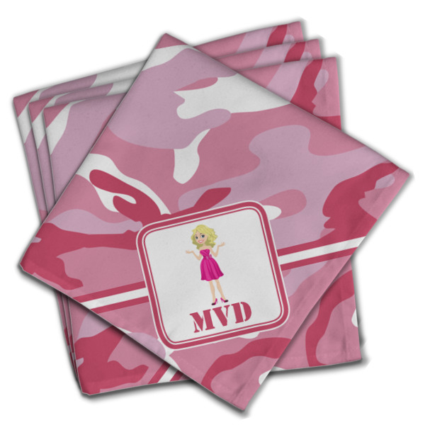 Custom Design - Cloth Napkins - Personalized Dinner (PARENT MAIN Set of 4)