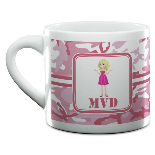 Custom Design - Double Shot Espresso Cup - Single Front