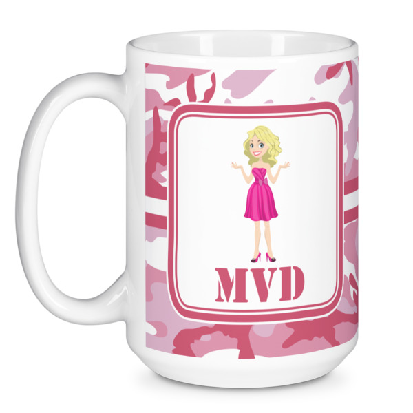 Custom Design - Coffee Mug - 15 oz - White