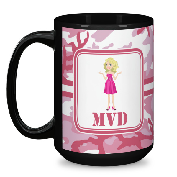 Custom Design - Coffee Mug - 15 oz - Black