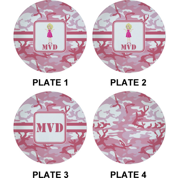 Custom Design - Set of Appetizer / Dessert Plates (Approval)