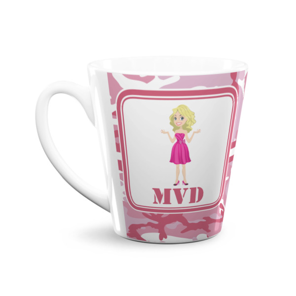Custom Design - 12 Oz Latte Mug - Front